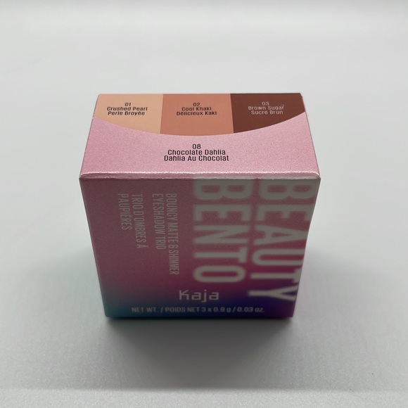 Kaja
Eye Bento Bouncy Eyeshadow Trio 08 Chocolate Dahlia - Picture 4 of 8